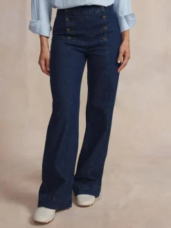 Pantalon femme indigo JADDEPAN