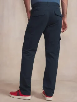 Pantalon Homme Ceinture Semi-élastiquée Marine FUPPACOT