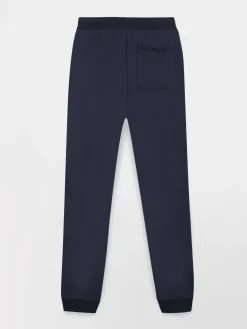 Pantalon Homme Cordon de ressérrage Molleton Marine GIANIJOG