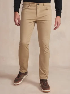 Pantalon Homme Coton Recyclé Marron Clair FILAOPAN