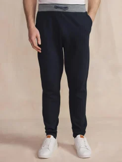 Pantalon Homme Molleton Ceinture Elastiquée Marine LOANNJOG