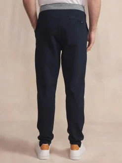 Pantalon Homme Molleton Ceinture Elastiquée Marine LOANNJOG