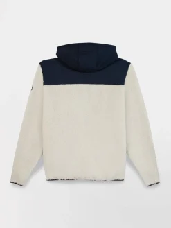 Polaire Sherpa Manches Longues Blanc LORISZIP