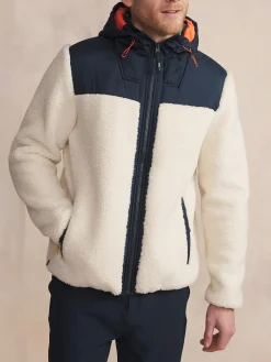 Polaire Sherpa Manches Longues Blanc LORISZIP