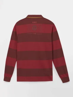 Polo Cepage Manches Longues Rouge MATIOPOL
