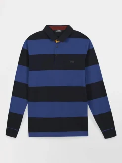 Polo Crepuscule Manches Longues Bleu MATIOPOL