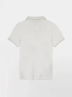 Polo Femme Coton Bio Gris ADINAPOL