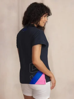 Polo Femme en Collaboration avec 727 Sailbags ADRIATIC