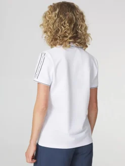 Polo Femme Piqué Blanc IRRISPOL
