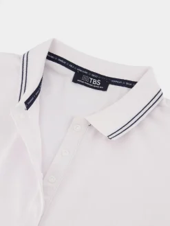 Polo Femme Piqué Blanc IRRISPOL