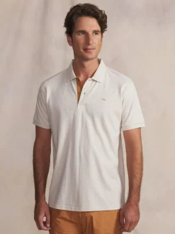 Polo homme beige chine LICIOPOL