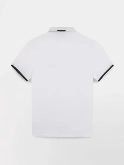 Polo homme blanc WAYATPOL