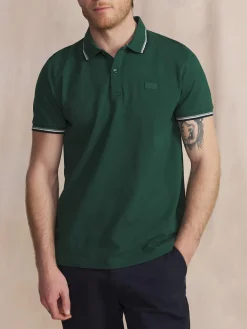 Polo Homme Coton Biologique Vert YVANEPOL