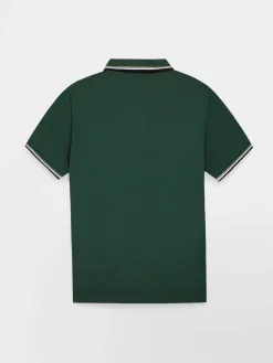 Polo Homme Coton Biologique Vert YVANEPOL