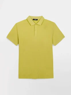 Polo Homme Coupe Ajustée Jaune JAIROPOL