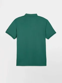 Polo Homme Coupe Ajustée Vert VOLDAPOL