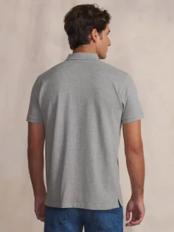 Polo homme gris chine LICIOPOL