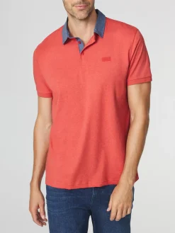 Polo Homme Jersey Rouge ARSONPOL