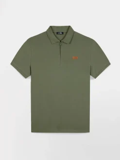 Polo homme kaki NACCAPOL