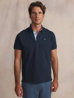 Polo homme navy CLIDEPOL