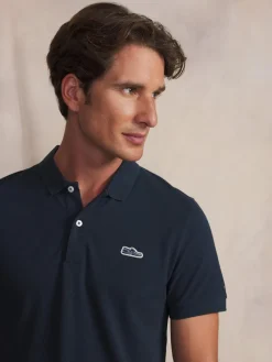 Polo homme navy ICONEPOL