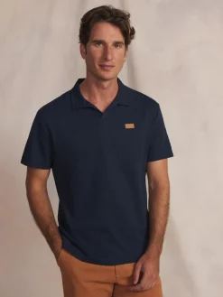 Polo homme navy WALLYPOL