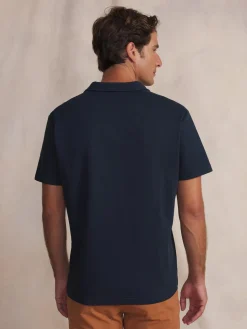 Polo homme navy WALLYPOL