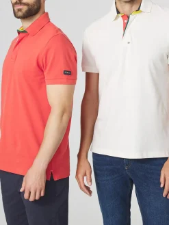 Polo Homme Piqué Blanc CLIDEPOL