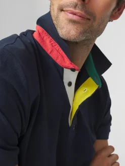 Polo Homme Piqué Marine CLIDEPOL