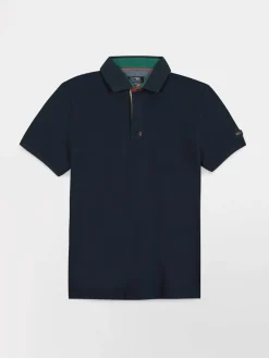 Polo Homme Piqué Marine CLIDEPOL