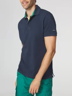 Polo Homme Piqué Marine CLIDEPOL