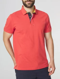 Polo Homme Piqué Rouge CLIDEPOL