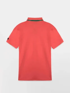 Polo Homme Piqué Rouge CLIDEPOL