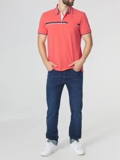 Polo Homme Rouge KAMALPOL