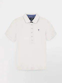 Polo Manches Courtes Blanc LEYLAPOL