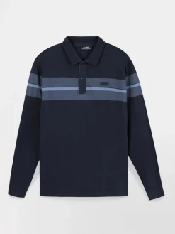 Polo Marine Manches Longues Bleu NIMIRPOL