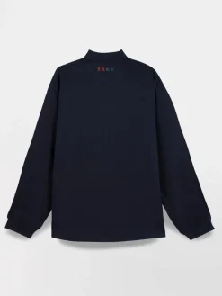Polo Marine Manches Longues Bleu VALONPOL