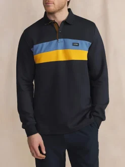 Polo Marine Manches Longues Bleu JADENPOL