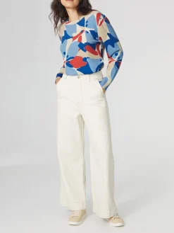 Pull Femme Imprimés Exclusifs Tbs Multico MOANAPUL