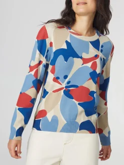 Pull Femme Imprimés Exclusifs Tbs Multico MOANAPUL