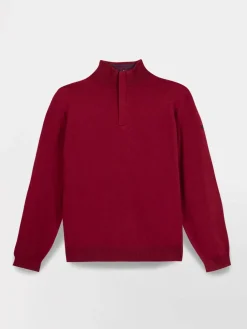 Pull Homme Col Camionneur Bleu MALIKCAM