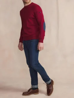 Pull Homme Col Camionneur Bleu MALIKCAM