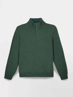 Pull Homme Col Camionneur Bleu MALIKCAM