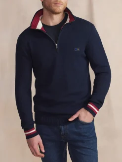 Pull Marine Manches Longues Bleu TATUMCAM