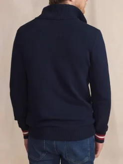 Pull Marine Manches Longues Bleu TATUMCAM