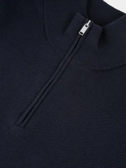 Pull Marine Manches Longues Bleu NOUVICAM