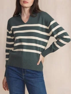 Pull Sapin Manches Longues Vert TUNNICOL