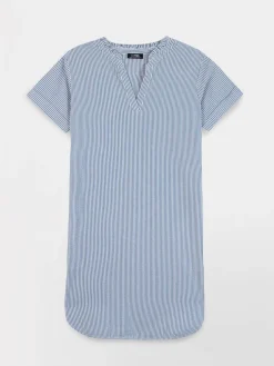 Robe courte femme chambray BABETROB