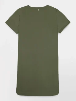 Robe courte femme kaki LANNAROB