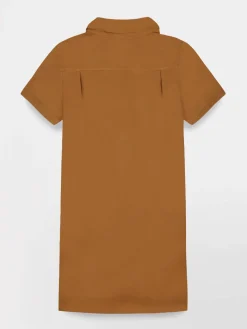 Robe courte femme teck MYRNOROB